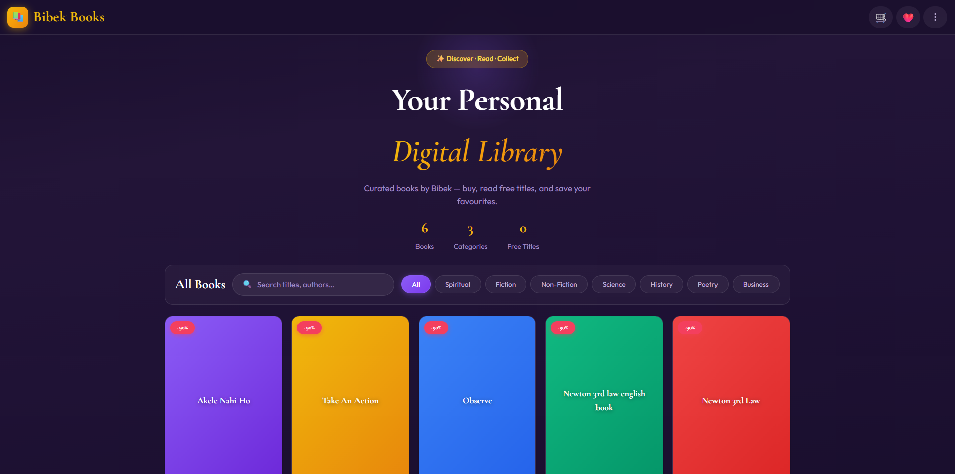 BibekBook - Publishing Platform for Authors